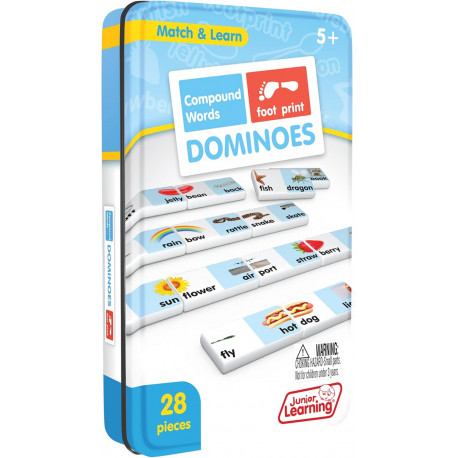 Compound Words Dominoes složená slova v angličtině s obrázky Compound Words Dominoes složená slova v angličtině s obrázky