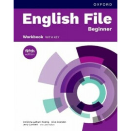 English File Fifth Edition Beginner Workbook with key 