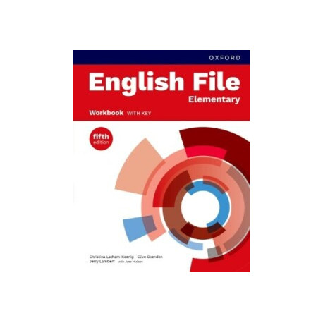 English File Fifth Edition Elementary Workbook with key 