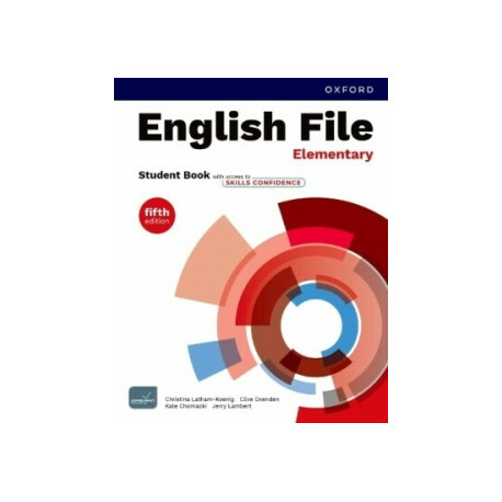 English File Fifth Edition Elementary Student Book & Workbook with access to Skills Confidence multi-pack B