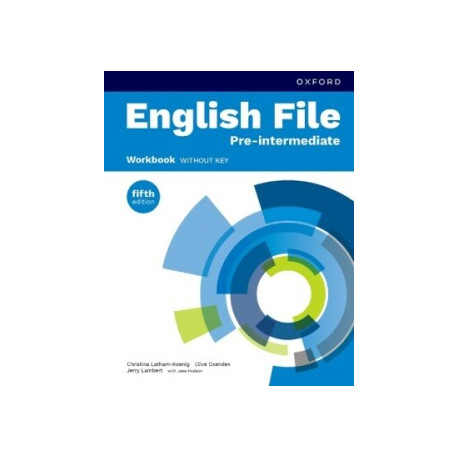 English File Fifth Edition Pre-Intermediate Workbook without Answer Key