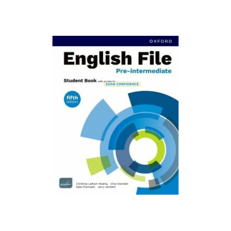 English File Fifth Edition Pre-Intermediate Student Book with access to Exam Confidence