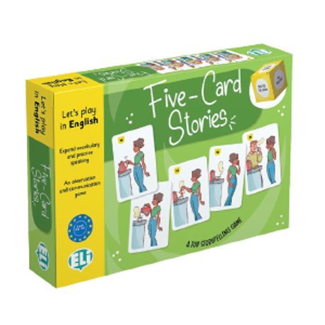Let´s Play in English: Five-card Stories - A2-B1