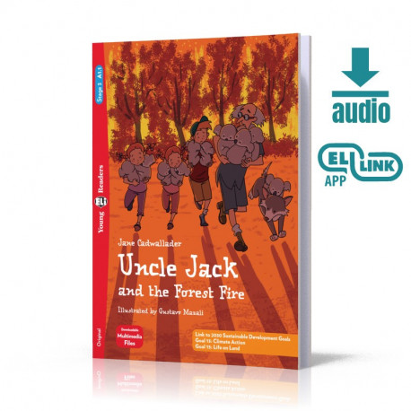 Young ELi Readers Stage 3 Uncle Jack and the Forrest Fire + Downloadable Multimedia
