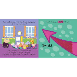 Peppa Pig: Peppa and the Dragon: A Touch-and-Feel Playbook 