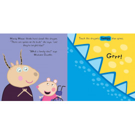 Peppa Pig: Peppa and the Dragon: A Touch-and-Feel Playbook 