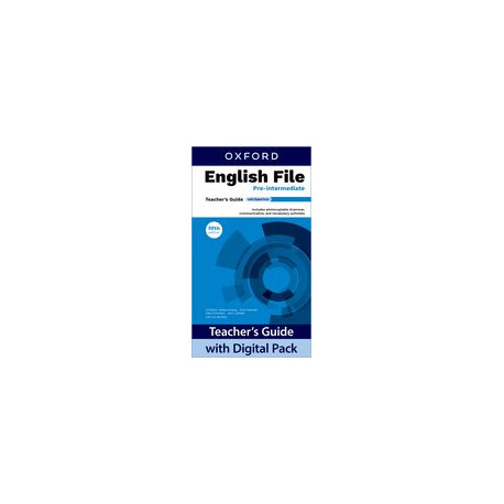 English File Fifth Edition Pre-Intermediate Teacher´s Book with Digital Pack