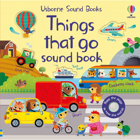 Usborne Sound Books Things That Go Sound Book 
