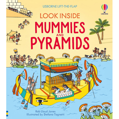 Usborne  Look Inside Mummies & Pyramids 