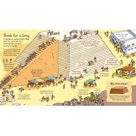 Usborne  Look Inside Mummies & Pyramids 