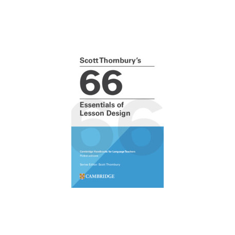 Scott Thornbury's 66 Essentials of Lesson Design
