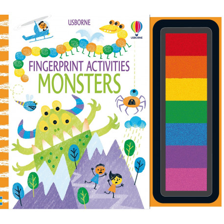Usborne Fingerprint Activities Monsters 