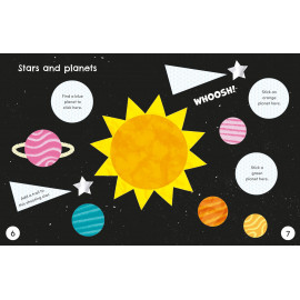 Usborne Cut and Stick Space 
