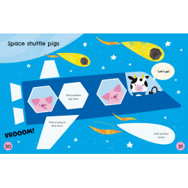 Usborne Cut and Stick Space 