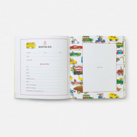  Busy, Busy Baby: A Record of Your Baby's First Year: Baby Book with Milestone Stickers