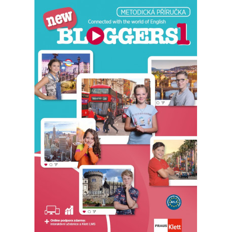 Bloggers new 1 (A1.1) – metodická příručka elektronická + učitelská licence (14 měsíců)