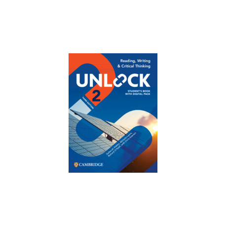 Unlock 2 Third Edition Reading, Writing and Critical Thinking Student's Book with Digital Pack