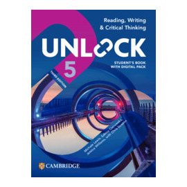 Unlock 5 Third Editon Reading, Writing and Critical Thinking Student's Book with Digital Pack
