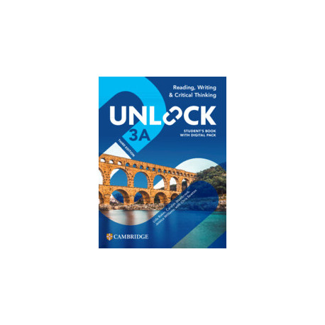 Unlock 3A Third Edition Reading, Writing and Critical Thinking Student's Book with Digital Pack