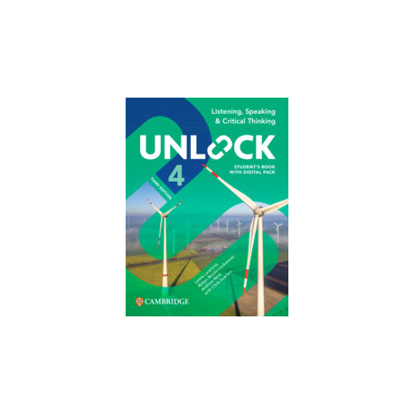 Unlock 4 Third Edition Listening, Speaking and Critical Thinking Student's Book with Digital Pack