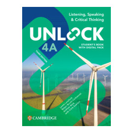 Unlock 4A Third Edition Listening, Speaking and Critical Thinking Student's Book with Digital Pack