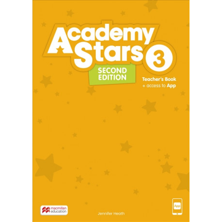 Academy Stars Second Edition 3 Teacher's Book with Teacher's App 