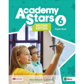 Academy Stars Second Edition 6 Pupil´s Book with Digital PB and Pupil's App on Navio