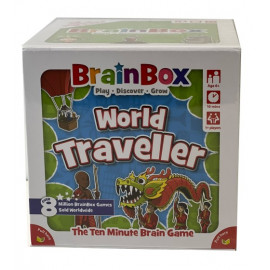 BrainBox World Traveller stolní hra v angličtině pro děti