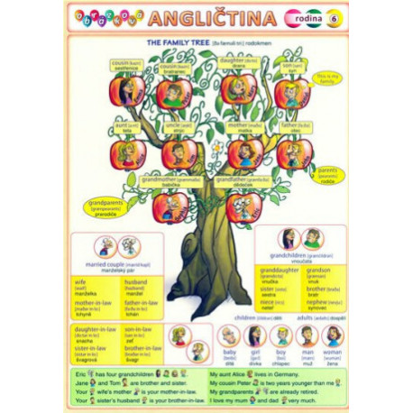 Obrázková angličtina 6 - Rodina