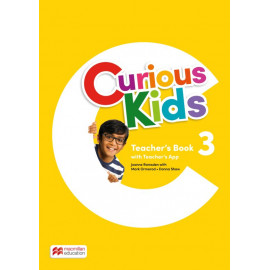  Curious Kids Level 3 Teacher's Book with Teacher's App 