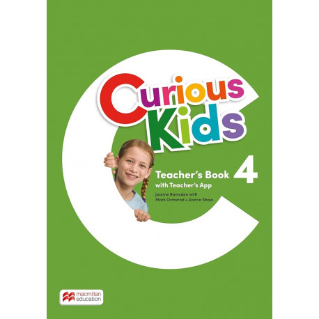 Curious Kids Level 4 Teacher's Book with Teacher's App 