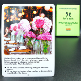 Conversation Cards - Let´s Talk - What should I do?