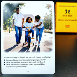 Conversation Cards - Let´s Talk - Idioms and Proverbs