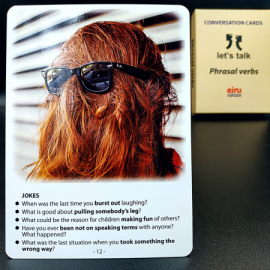 Conversation Cards - Let´s Talk - Phrasal Verbs