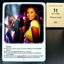 Conversation Cards - Let´s Talk - Phrasal Verbs