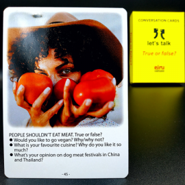 Conversation Cards - Let´s Talk - True or false?