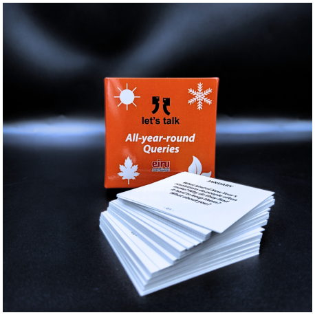 Conversation Cards - Let´s Talk mini - All-year-round Queries
