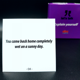 Conversation Cards - Let´s Talk mini - Explain Yourself