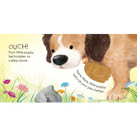 Usborne Touchy Feely Books: There There Little Puppy
