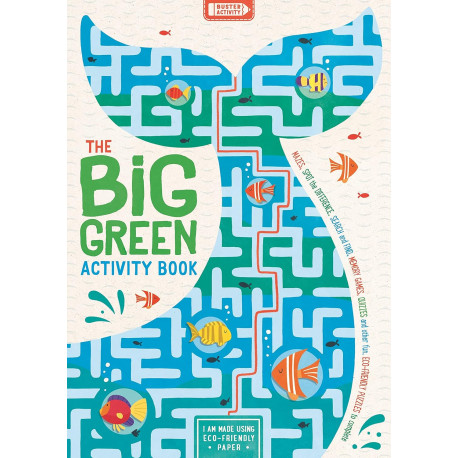 The Big Green Activity Book: Mazes, Spot the Difference, Search and Find, Memory Games