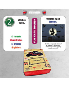 Fun card English Hallowen