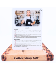 Conversation Cards - Let´s Talk - Coffee Shop Talk