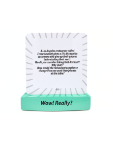 Conversation Cards - Let´s Talk -Wow? Really?