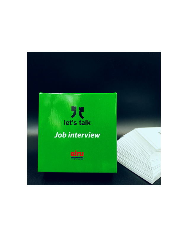 Conversation Cards - Let´s Talk mini - Job Interview