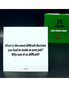 Conversation Cards - Let´s Talk mini - Job Interview