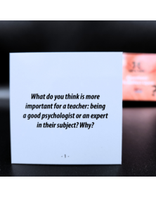 Conversation Cards - Let´s Talk - Questions To Reflect Upon