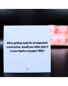Conversation Cards - Let´s Talk - Questions To Reflect Upon