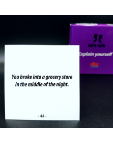 Conversation Cards - Let´s Talk mini - Explain Yourself