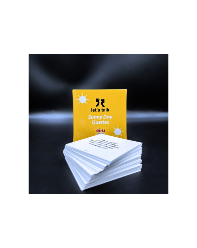 Conversation Cards - Let´s Talk mini - Sunny Day Qeries