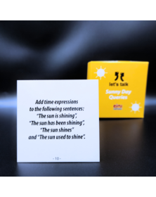 Conversation Cards - Let´s Talk mini - Sunny Day Qeries